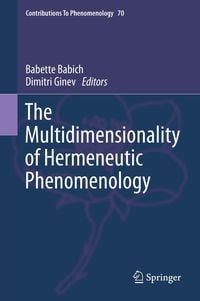 Produktbild: The Multidimensionality of Hermeneutic Phenomenology