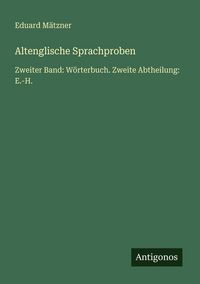 Produktbild: Altenglische Sprachproben
