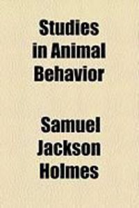 Produktbild: Studies in Animal Behavior