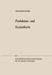 Produktbild: Produktions- und Kostentheorie