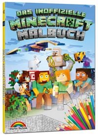 Produktbild: Das inoffizielle Minecraft Malbuch f&uuml;r Kinder und Jugendliche - zum Ausmalen der Minecraft Welt