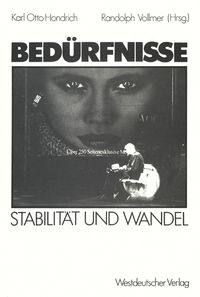 Produktbild: Bed&uuml;rfnisse im Wandel