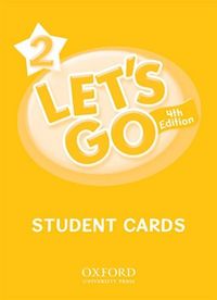 Produktbild: Let's Go 2. Student Cards/4th Ed.