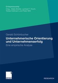Produktbild: Unternehmerische Orientierung und Unternehmenserfolg