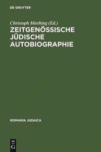 Produktbild: Zeitgen&ouml;ssische j&uuml;dische Autobiographie
