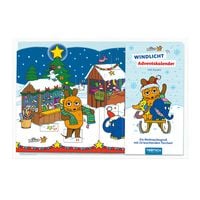 Produktbild: TR&Ouml;TSCH - Windlicht Adventskalender "Die Maus" | Weihnachtskalender mit 24 leuchtenden Motiven
