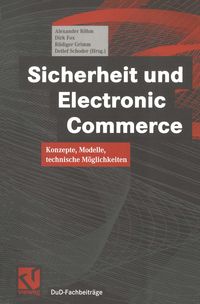 Produktbild: Sicherheit und Electronic Commerce
