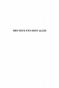 Produktbild: Mes Yeux S'en Sont Alles