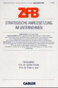 Produktbild: Strategische Anreizsetzung im Unternehmen