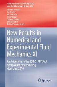 Produktbild: New Results in Numerical and Experimental Fluid Mechanics XI