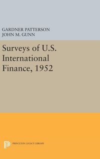 Produktbild: Surveys of U.S. International Finance, 1952