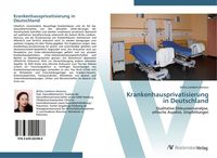 Produktbild: Krankenhausprivatisierung in Deutschland