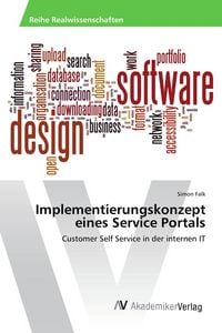Produktbild: Implementierungskonzept eines Service Portals