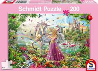 Produktbild: Puzzle Schmidt Spiele 56197 Sch&ouml;ne Fee im Zauberwald 200 Teile