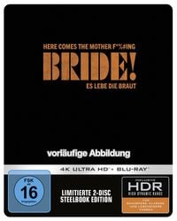 Produktbild: The Bride! - Es lebe die Braut - Steelbook (4K Ultra HD) (+ Blu-ray)