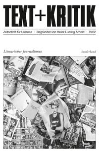 Produktbild: TEXT + KRITIK Sonderband - Literarischer Journalismus