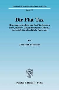 Produktbild: Die Flat Tax.