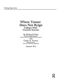 Produktbild: Where Tenure Does Not Reign
