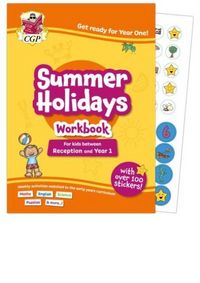 Produktbild: CGP Summer Holidays Activity Workbook - for kids between Reception and Year 1 (ages 4-5)