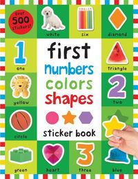 Produktbild: Priddy, R: First 100 Stickers: First Numbers, Colors, Shapes