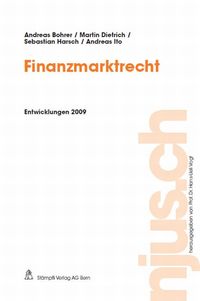Produktbild: Finanzmarktrecht, Entwicklungen 2009