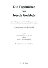 Produktbild: April - November 1940