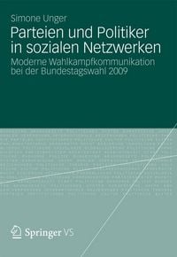 Produktbild: Parteien und Politiker in sozialen Netzwerken