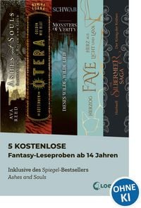 Produktbild: 5 kostenlose Fantasy-Leseproben ab 14 Jahren
