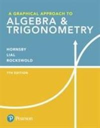 Produktbild: Hornsby, J: A Graphical Approach to Algebra & Trigonometry