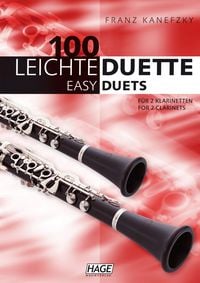 Produktbild: 100 leichte Duette f&uuml;r 2 Klarinetten