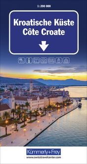 Bild vom Artikel Kroatische Küste Strassenkarte 1:200 000 vom Autor 