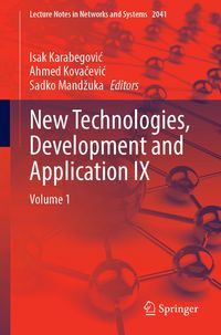 Produktbild: New Technologies, Development and Application IX