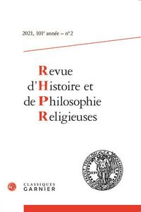 Produktbild: Revue D'Histoire et de Philosophie Religieuses N.2 ; 2021 ; Varia