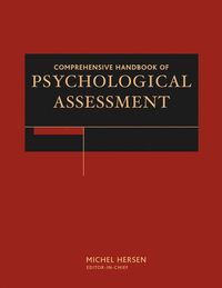 Produktbild: Comprehensive Handbook of Psychological Assessment