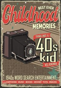 Produktbild: Best Ever Childhood Memories 1940s Word Search Entertainment