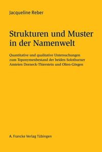 Produktbild: Strukturen und Muster in der Namenwelt