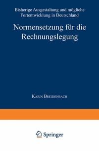 Produktbild: Normensetzung f&uuml;r die Rechnungslegung