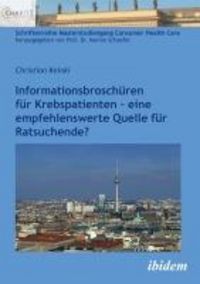 Produktbild: Informationsbrosch&uuml;ren f&uuml;r Krebspatienten