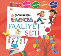 Produktbild: Cocuklar Icin Eglenceli Faaliyet Seti Kirmizi Kitap - 5 Yas &Uuml;zeri