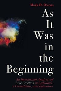 Produktbild: As It Was in the Beginning