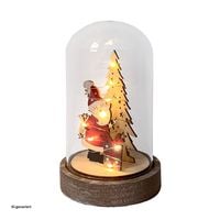 Produktbild: HTI-Living Beleuchtete Weihnachtsdekoration Weihnachtsmann mit Geschenk