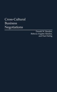 Produktbild: Cross-Cultural Business Negotiations