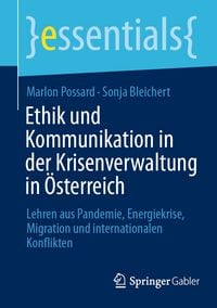 Produktbild: Ethik und Kommunikation in der Krisenverwaltung in &Ouml;sterreich
