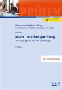 Produktbild: Kosten- und Leistungsrechnung