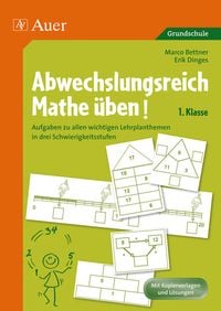 Produktbild: Abwechslungsreich Mathe &uuml;ben! Klasse 1