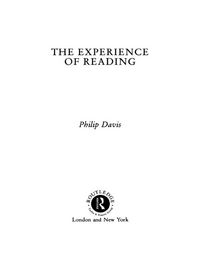 Produktbild: Experience Of Reading