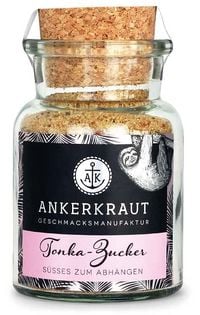 Produktbild: Ankerkraut Tonka-Zucker, Korkenglas
