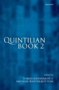 Produktbild: Quintilian Institutio Oratoria Book 2