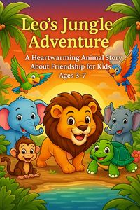 Produktbild: Leo's Jungle Adventure - A Heartwarming Animal Story About Friendship for Kids Ages 3-7