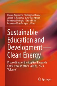 Produktbild: Sustainable Education and Development-Clean Energy